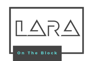 Lara on the Block, logo, media partner of Chain Reaction 2024 by FARI Solutions